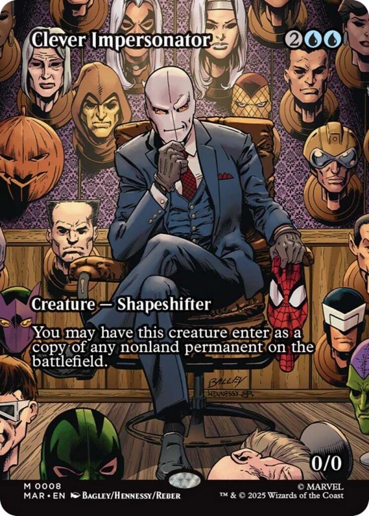 Clever Impersonator (Borderless) [Marvel's Spider-Man: Eternal-Legal] | Exor Games Truro