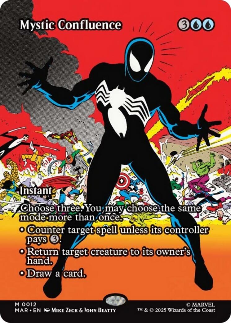 Mystic Confluence (Borderless) [Marvel's Spider-Man: Eternal-Legal] | Exor Games Truro