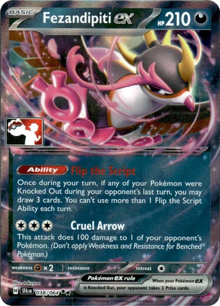 Fezandipiti ex (038/064) [Prize Pack Series Seven] | Exor Games Truro