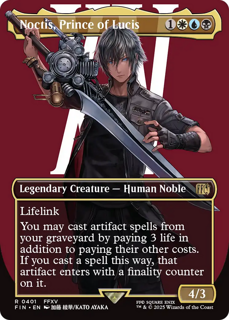 Noctis, Prince of Lucis (Borderless) [FINAL FANTASY] | Exor Games Truro