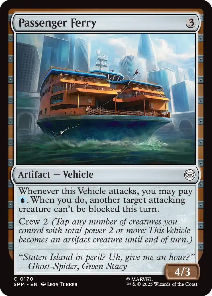 Passeneger Ferry [Marvel's Spider-Man] | Exor Games Truro