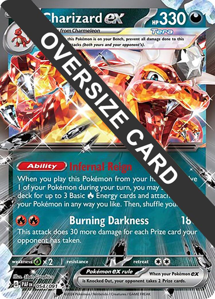 Charizard ex (054/091) (Jumbo Card) [Miscellaneous Cards] | Exor Games Truro