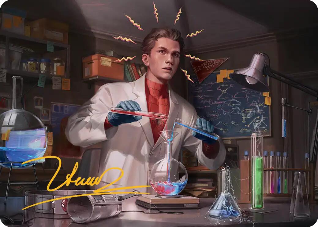 Peter Parker Art Card (3/54) (Gold-Stamped Signature) [Marvel's Spider-Man Art Series] | Exor Games Truro
