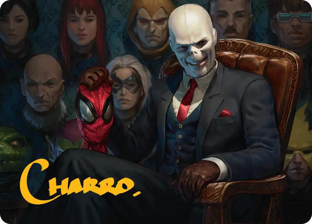 Chameleon, Master of Disguise Art Card (Gold-Stamped Signature) [Marvel's Spider-Man Art Series] | Exor Games Truro
