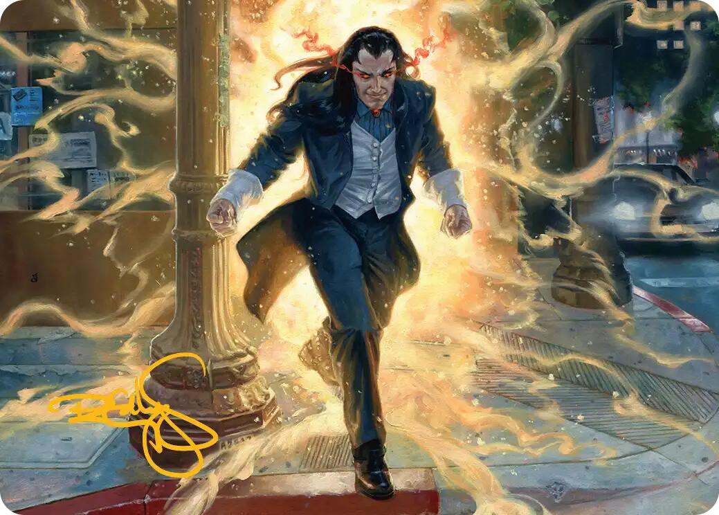 Morlun, Devourer of Spiders Art Card (Gold-Stamped Signature) [Marvel's Spider-Man Art Series] | Exor Games Truro