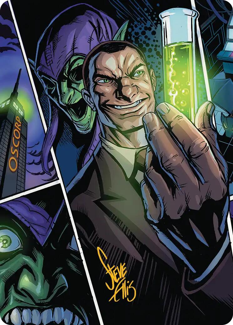 Norman Osborn Art Card (Gold-Stamped Signature) [Marvel's Spider-Man Art Series] | Exor Games Truro