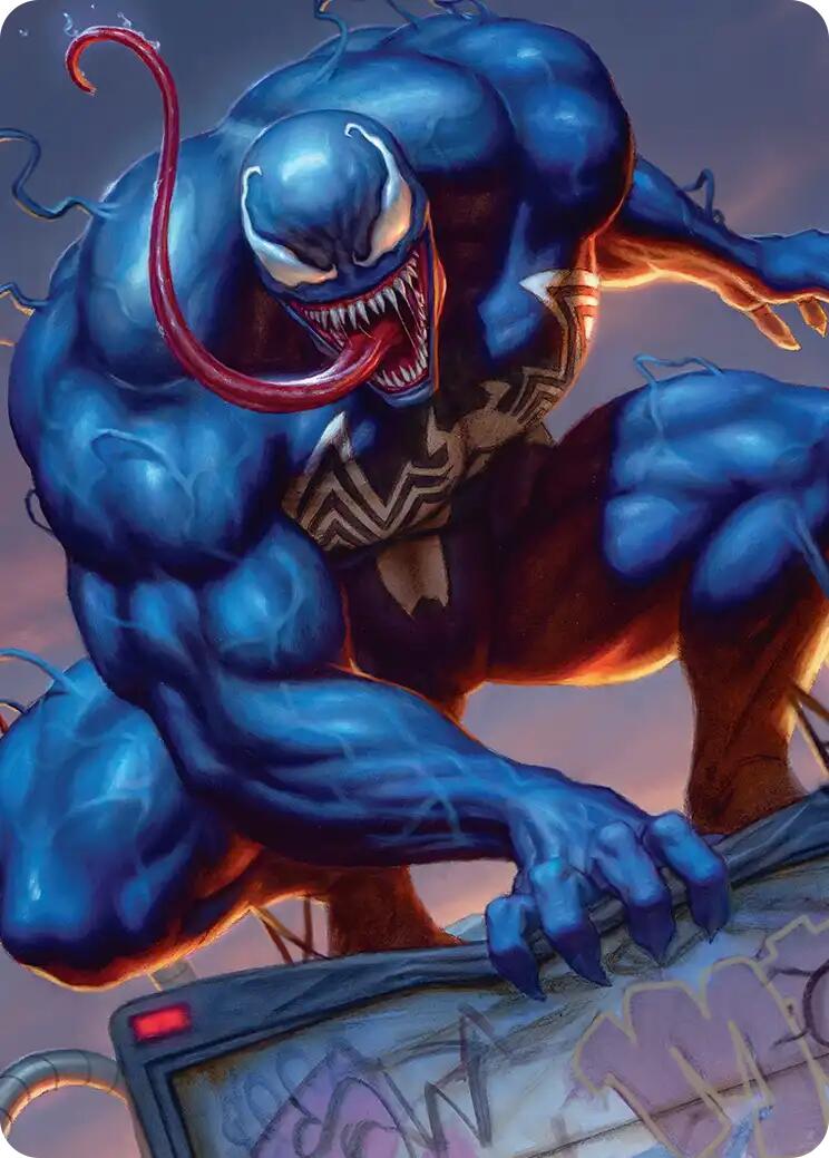 Venom, Deadly Devourer Art Card [Marvel's Spider-Man Art Series] | Exor Games Truro