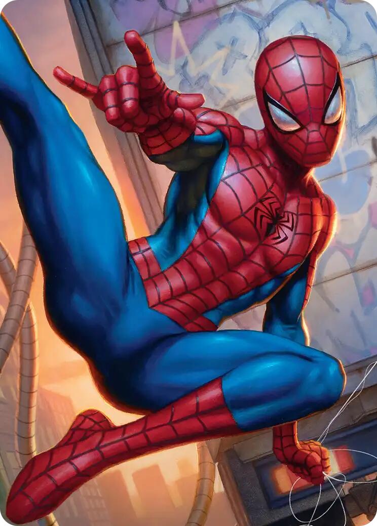 Sensational Spider-Man Art Card [Marvel's Spider-Man Art Series] | Exor Games Truro