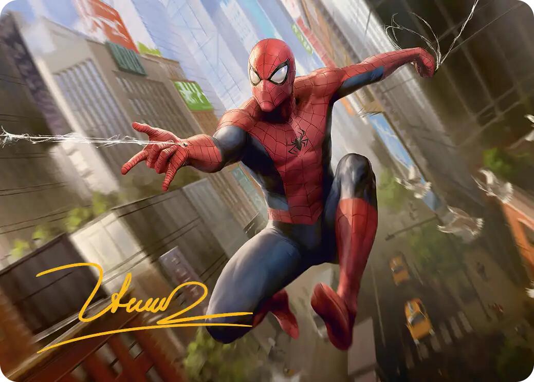 Amazing Spider-Man Art Card (24/54) (Gold-Stamped Signature) [Marvel's Spider-Man Art Series] | Exor Games Truro