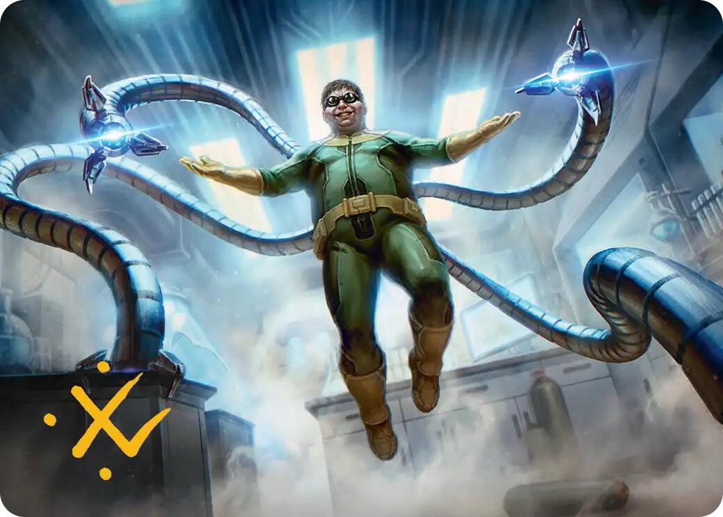 Doctor Octopus, Master Planner Art Card (25/54) (Gold-Stamped Signature) [Marvel's Spider-Man Art Series] | Exor Games Truro