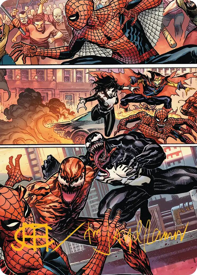Maximum Carnage Art Card (Gold-Stamped Signature) [Marvel's Spider-Man Art Series] | Exor Games Truro