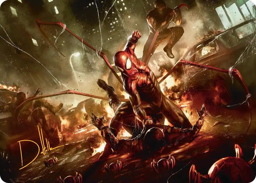 Superior Spider-Man Art Card (Gold-Stamped Signature) [Marvel's Spider-Man Art Series] | Exor Games Truro