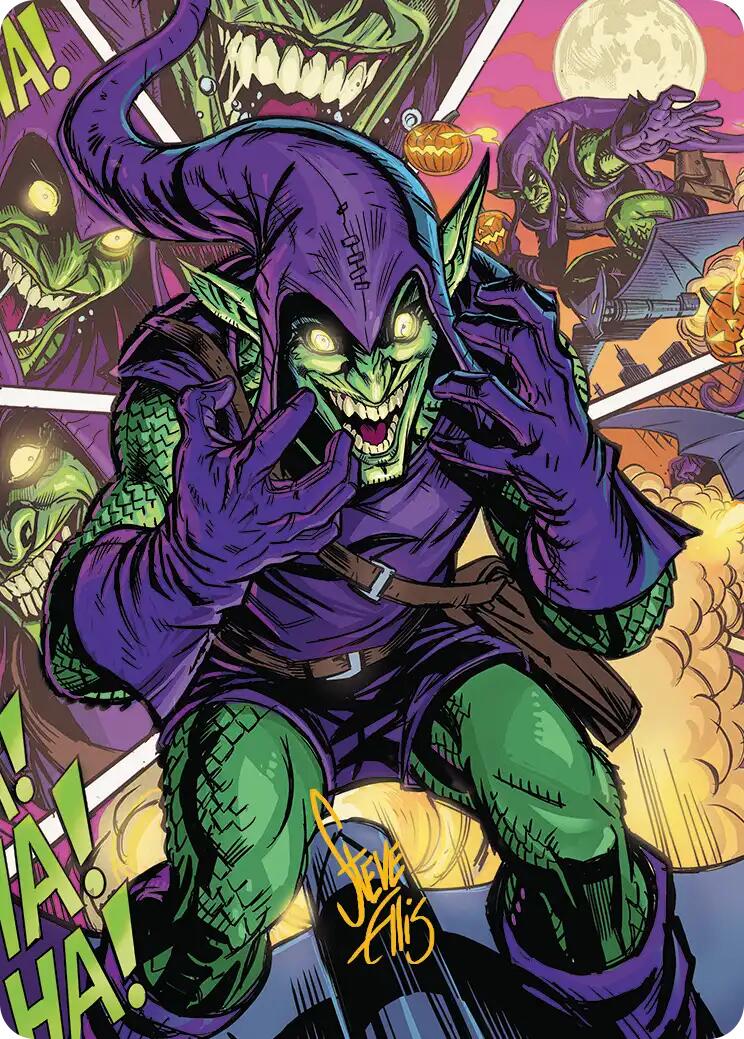 Green Goblin Art Card (49/54) (Gold-Stamped Signature) [Marvel's Spider-Man Art Series] | Exor Games Truro