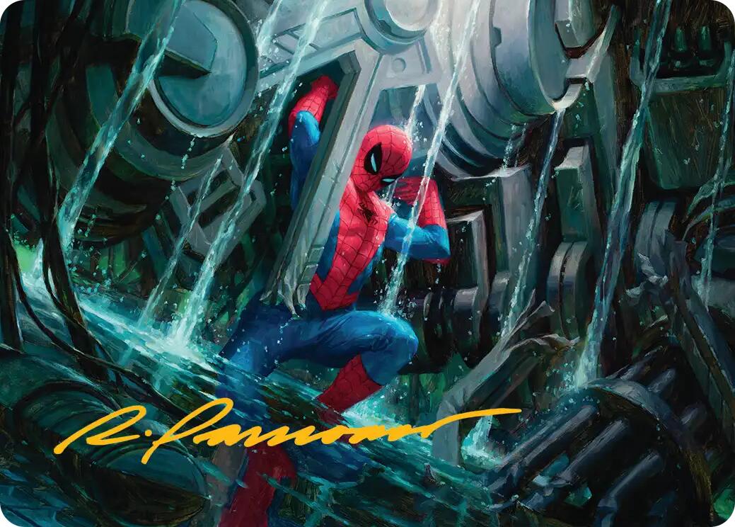 Strength of Will Art Card (Gold-Stamped Signature) [Marvel's Spider-Man Art Series] | Exor Games Truro