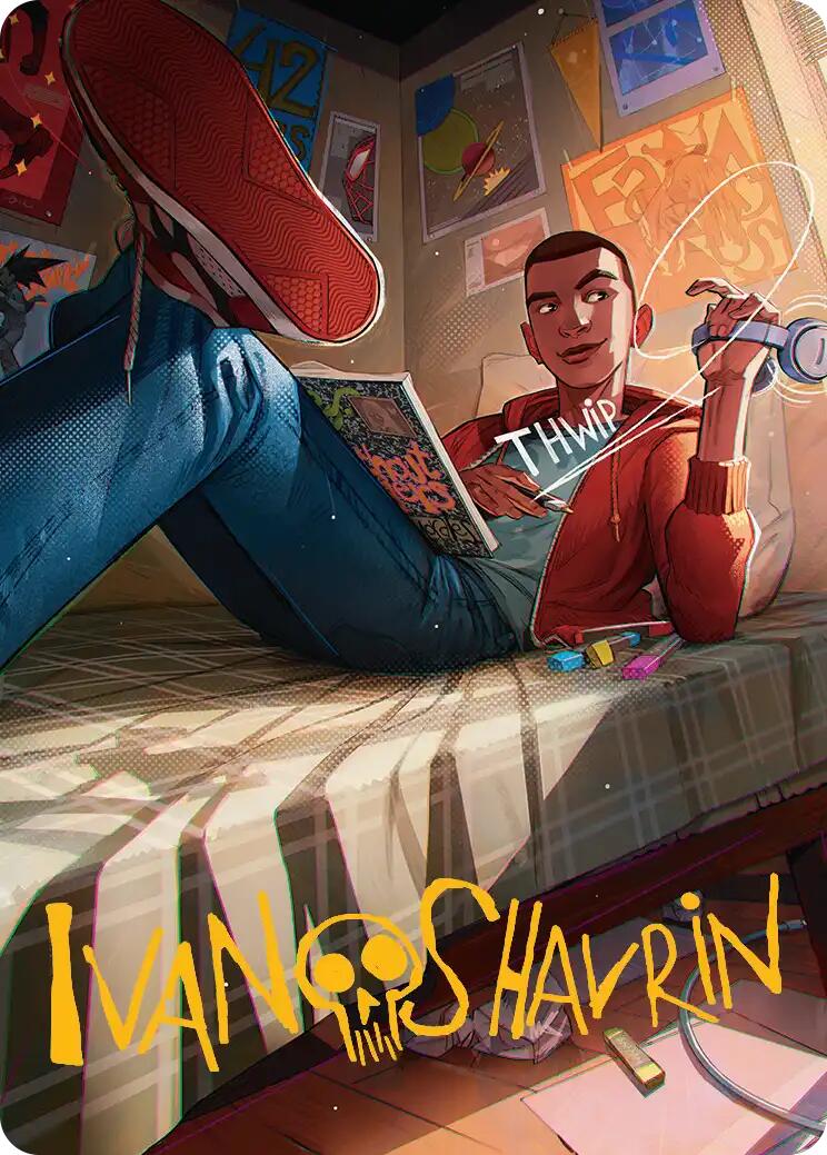 Miles Morales Art Card (Gold-Stamped Signature) [Marvel's Spider-Man Art Series] | Exor Games Truro