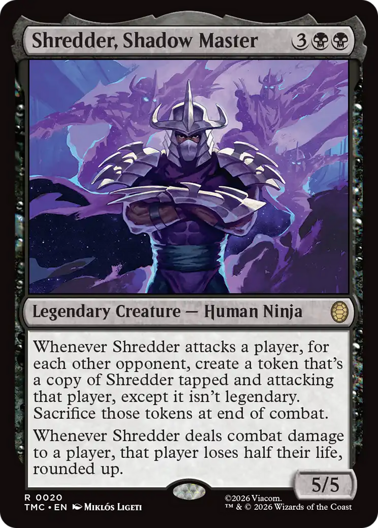 Shredder, Shadow Master [Teenage Mutant Ninja Turtles Commander] | Exor Games Truro