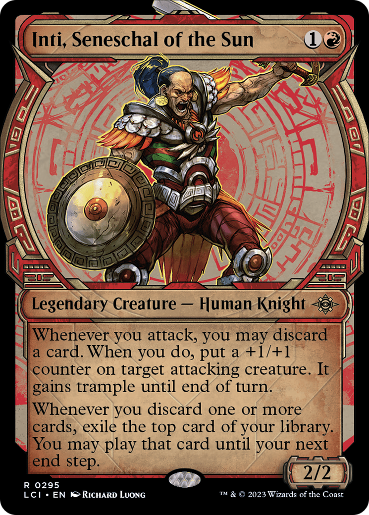 Inti, Seneschal of the Sun (Showcase) [The Lost Caverns of Ixalan] | Exor Games Truro
