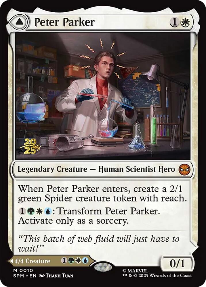 Peter Parker // Amazing Spider-Man [Marvel's Spider-Man Prerelease Promos] | Exor Games Truro
