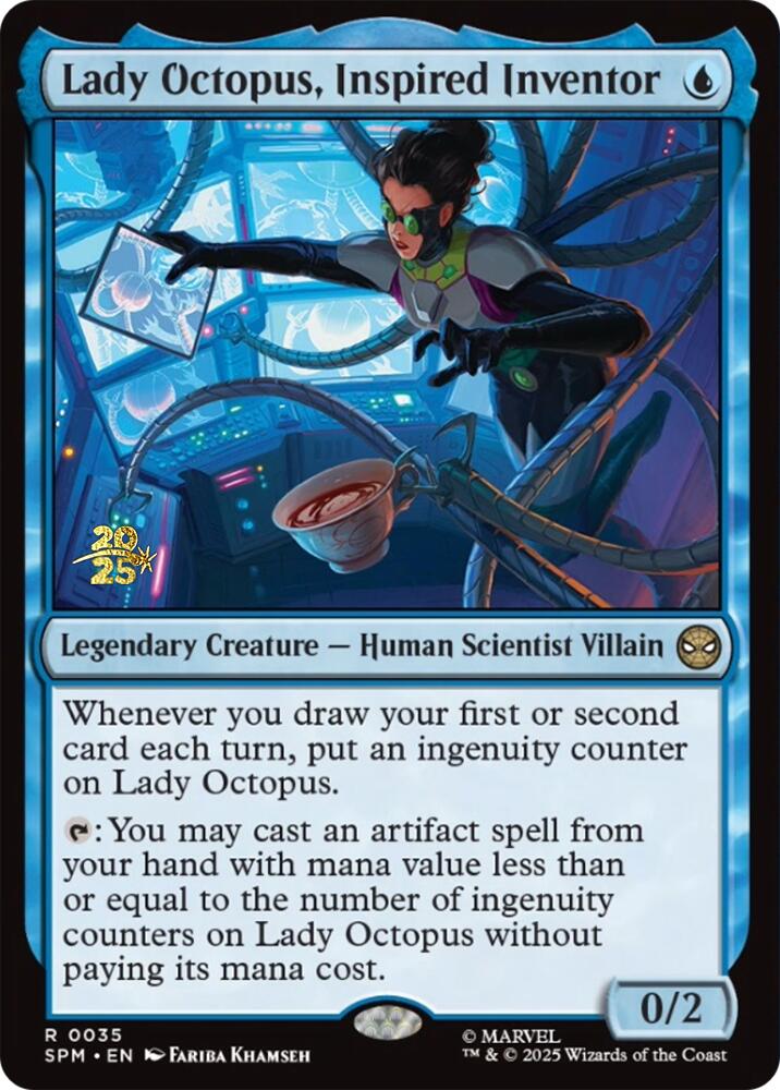 Lady Octopus, Inspired Inventor [Marvel's Spider-Man Prerelease Promos] | Exor Games Truro