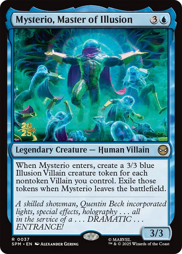 Mysterio, Master of Illusion [Marvel's Spider-Man Prerelease Promos] | Exor Games Truro