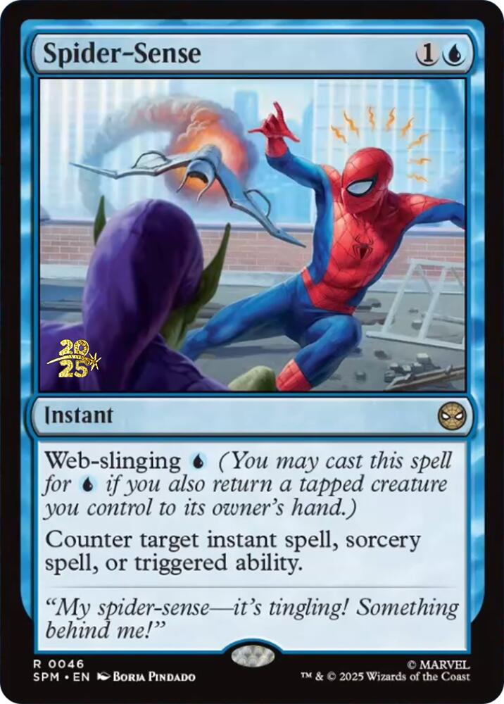 Spider-Sense [Marvel's Spider-Man Prerelease Promos] | Exor Games Truro