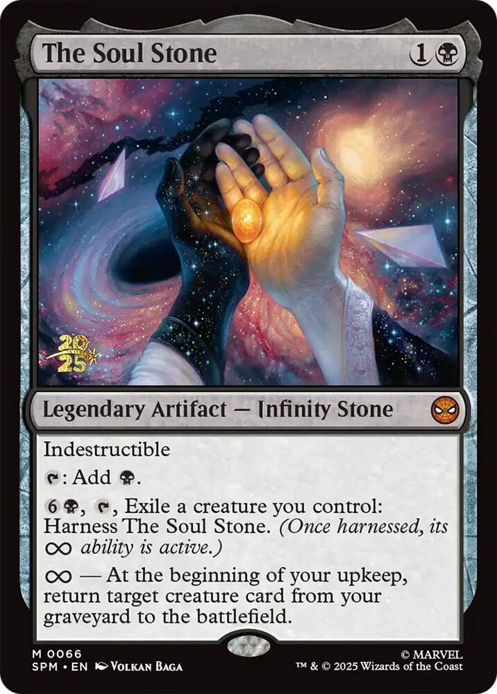 The Soul Stone [Marvel's Spider-Man Prerelease Promos] | Exor Games Truro