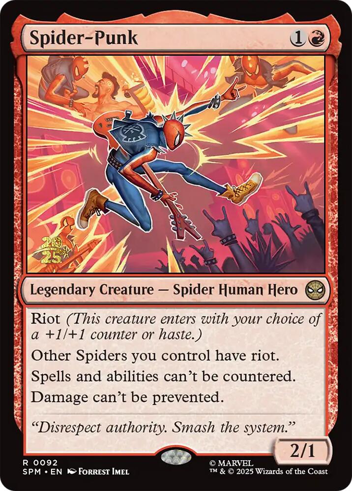 Spider-Punk [Marvel's Spider-Man Prerelease Promos] | Exor Games Truro