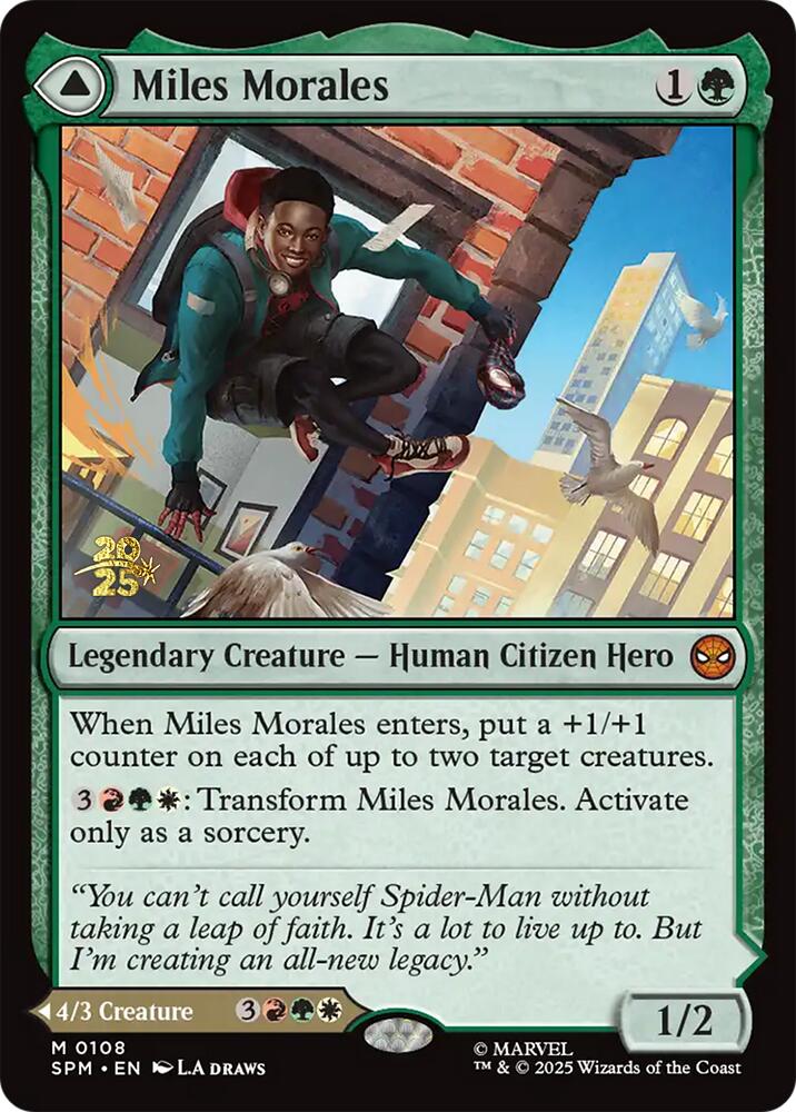 Miles Morales // Ultimate Spider-Man [Marvel's Spider-Man Prerelease Promos] | Exor Games Truro