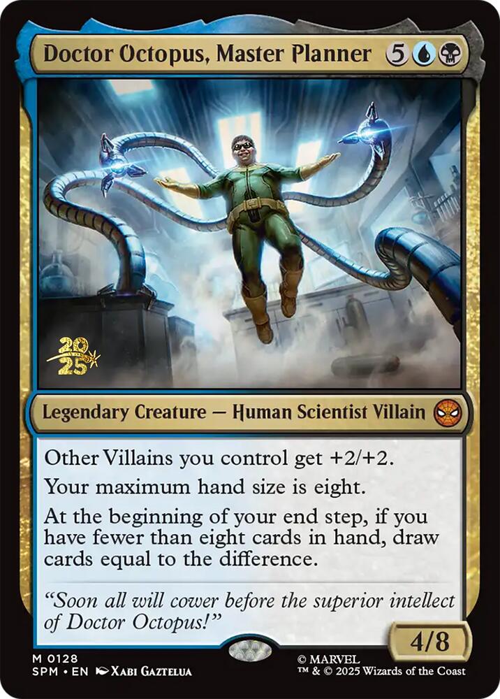Doctor Octopus, Master Planner [Marvel's Spider-Man Prerelease Promos] | Exor Games Truro