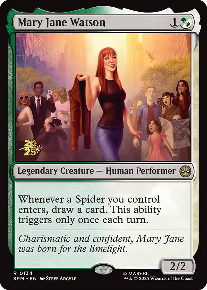 Mary Jane Watson [Marvel's Spider-Man Prerelease Promos] | Exor Games Truro