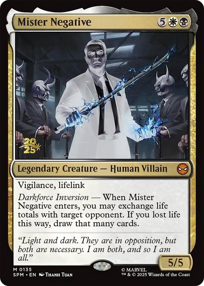 Mister Negative [Marvel's Spider-Man Prerelease Promos] | Exor Games Truro