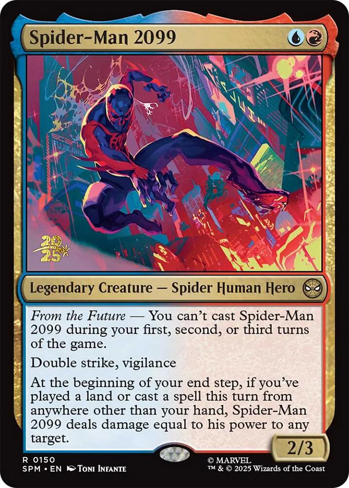 Spider-Man 2099 [Marvel's Spider-Man Prerelease Promos] | Exor Games Truro