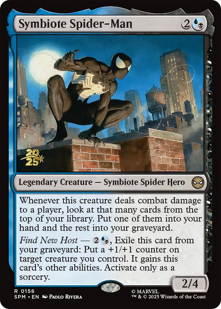 Symbiote Spider-Man [Marvel's Spider-Man Prerelease Promos] | Exor Games Truro