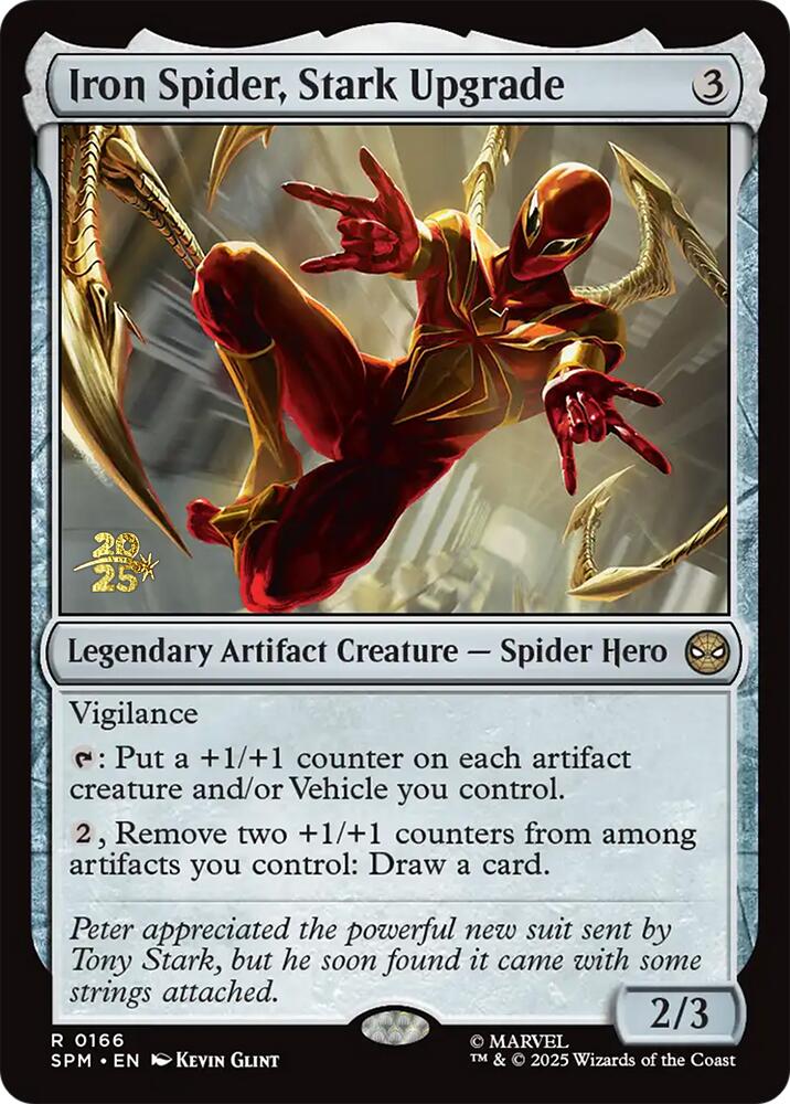 Iron Spider, Stark Upgrade [Marvel's Spider-Man Prerelease Promos] | Exor Games Truro