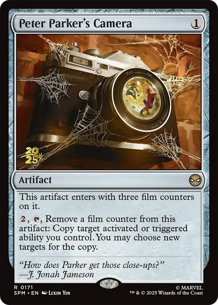 Peter Parker's Camera [Marvel's Spider-Man Prerelease Promos] | Exor Games Truro