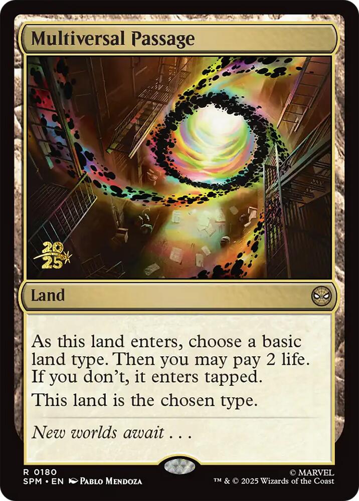 Multiversal Passage [Marvel's Spider-Man Prerelease Promos] | Exor Games Truro