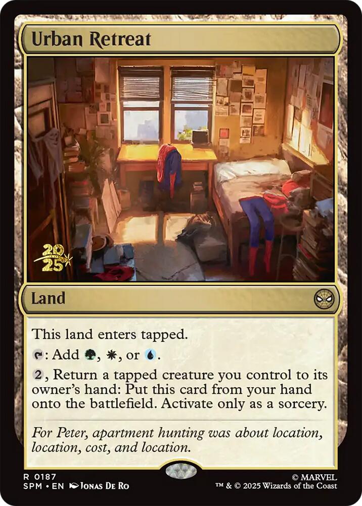 Urban Retreat [Marvel's Spider-Man Prerelease Promos] | Exor Games Truro