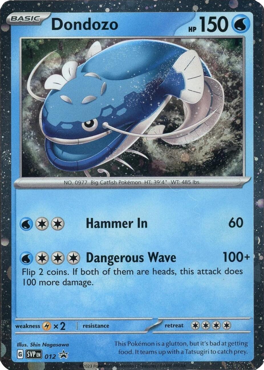 Dondozo (012) (Cosmos Holo) [Scarlet & Violet: Black Star Promos] | Exor Games Truro