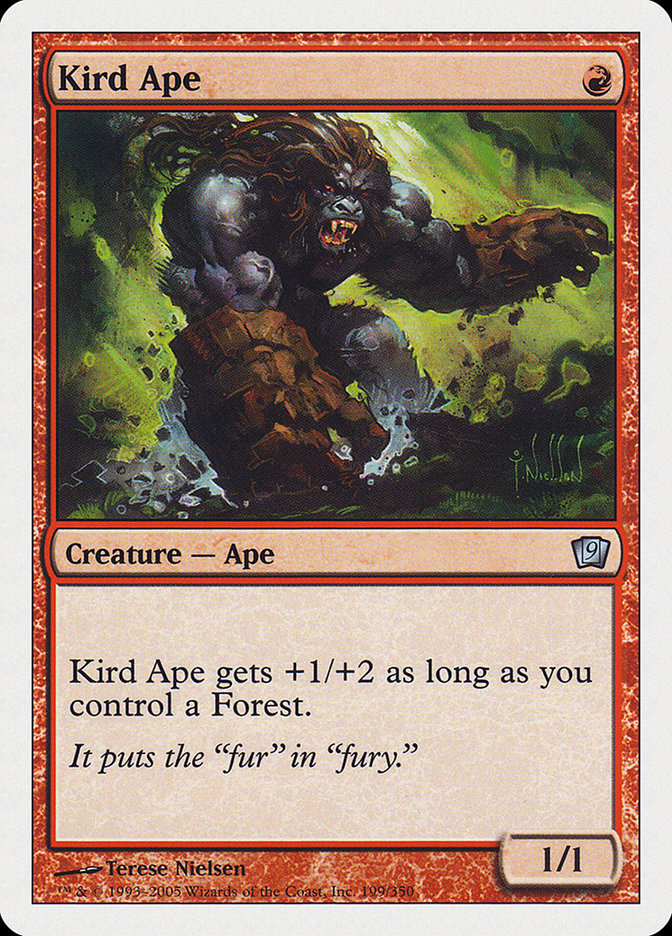 Kird Ape (9th Edition) [Oversize Cards] | Exor Games Truro