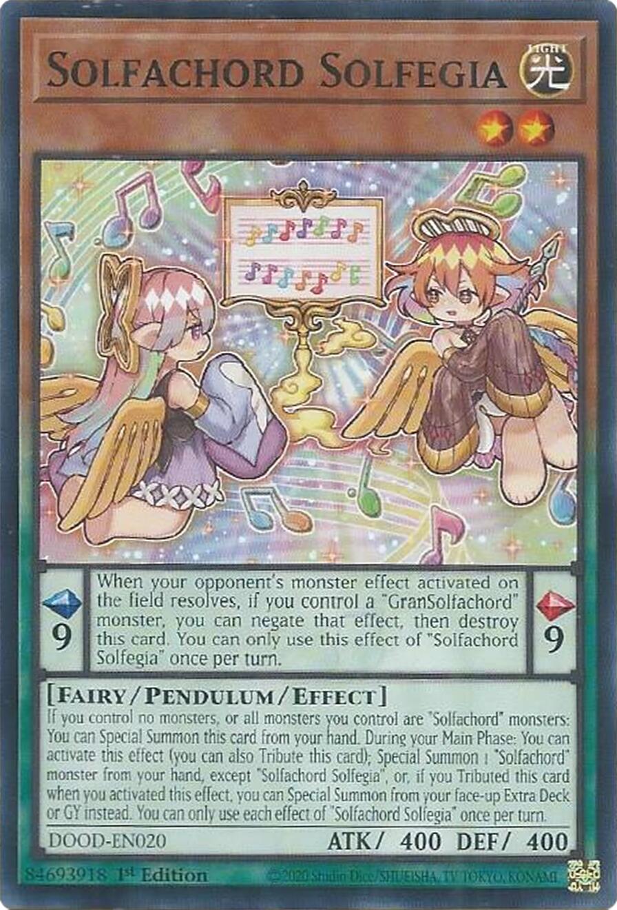 Solfachord Solfegia [DOOD-EN020] Common | Exor Games Truro