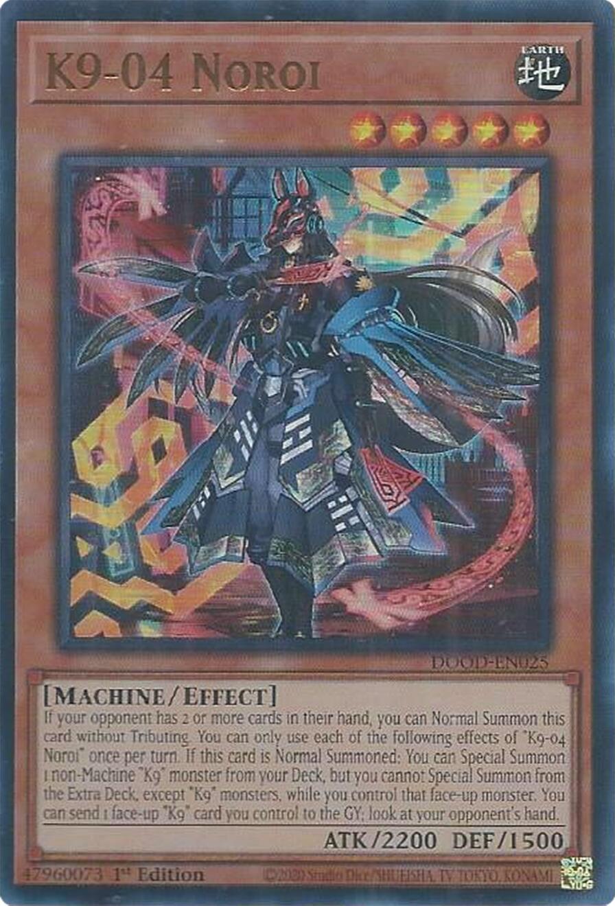 K9-04 Noroi [DOOD-EN025] Ultra Rare | Exor Games Truro