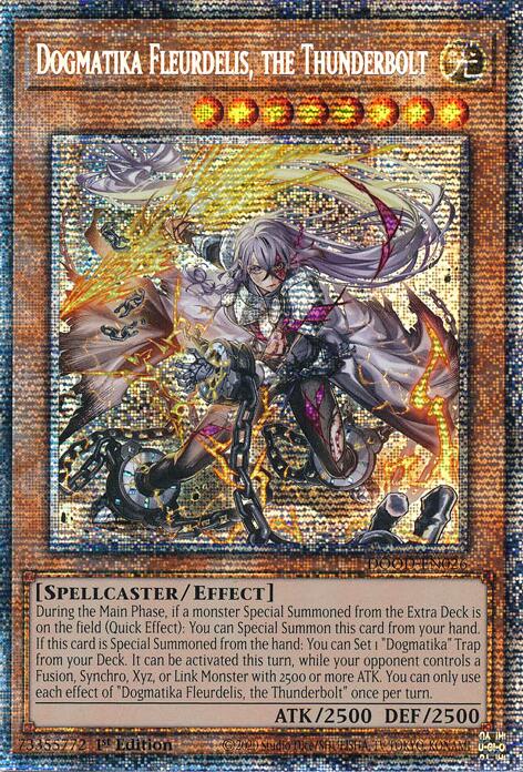 Dogmatika Fleurdelis, the Thunderbolt (Starlight Rare) [DOOD-EN026] Starlight Rare | Exor Games Truro