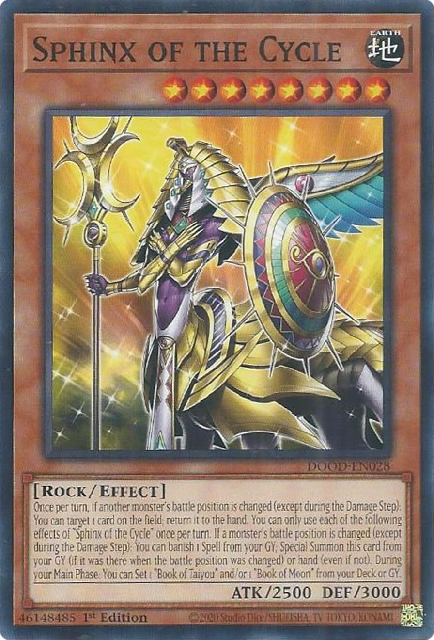 Sphinx of the Cycle [DOOD-EN028] Common | Exor Games Truro