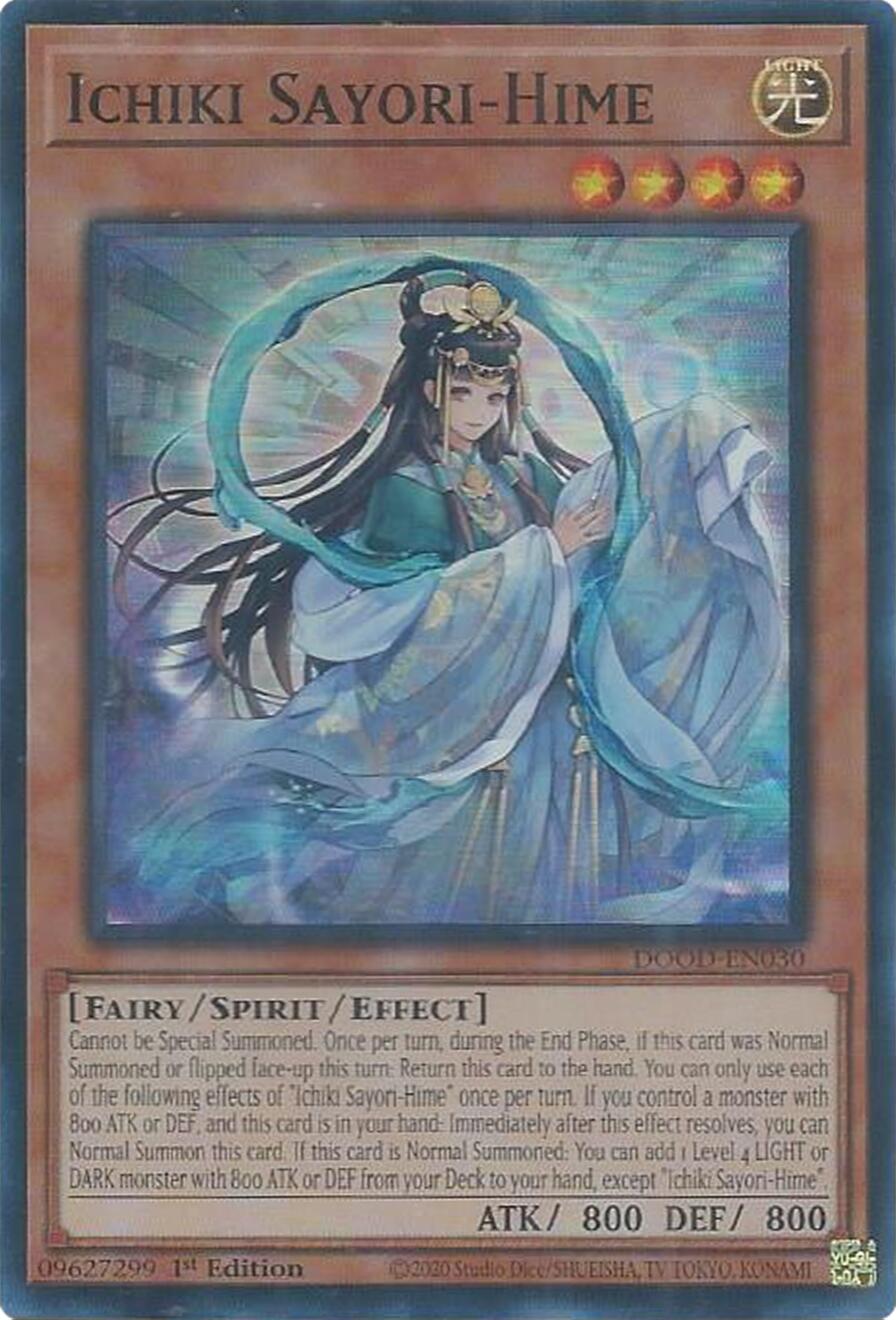 Ichiki Sayori-Hime [DOOD-EN030] Super Rare | Exor Games Truro