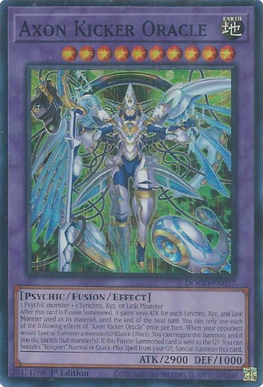 Axon Kicker Oracle [DOOD-EN037] Super Rare | Exor Games Truro
