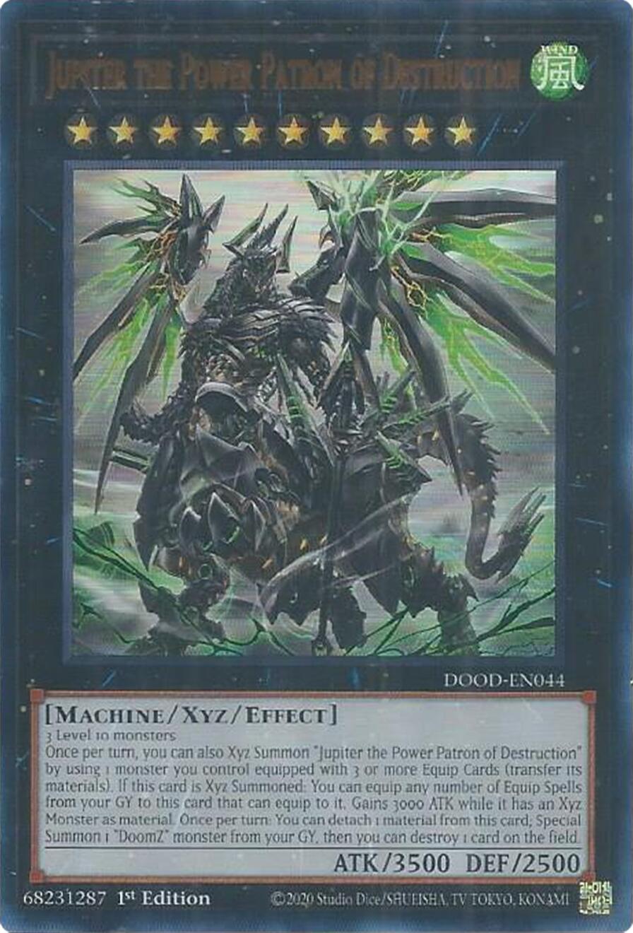 Jupiter the Power Patron of Destruction [DOOD-EN044] Ultra Rare | Exor Games Truro