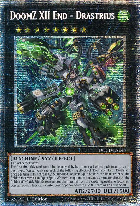 DoomZ XII End - Drastrius (Starlight Rare) [DOOD-EN045] Starlight Rare | Exor Games Truro