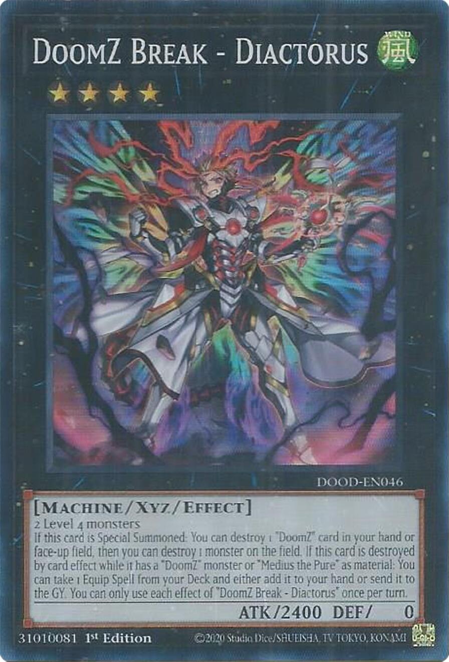 DoomZ Break - Diactorus [DOOD-EN046] Super Rare | Exor Games Truro