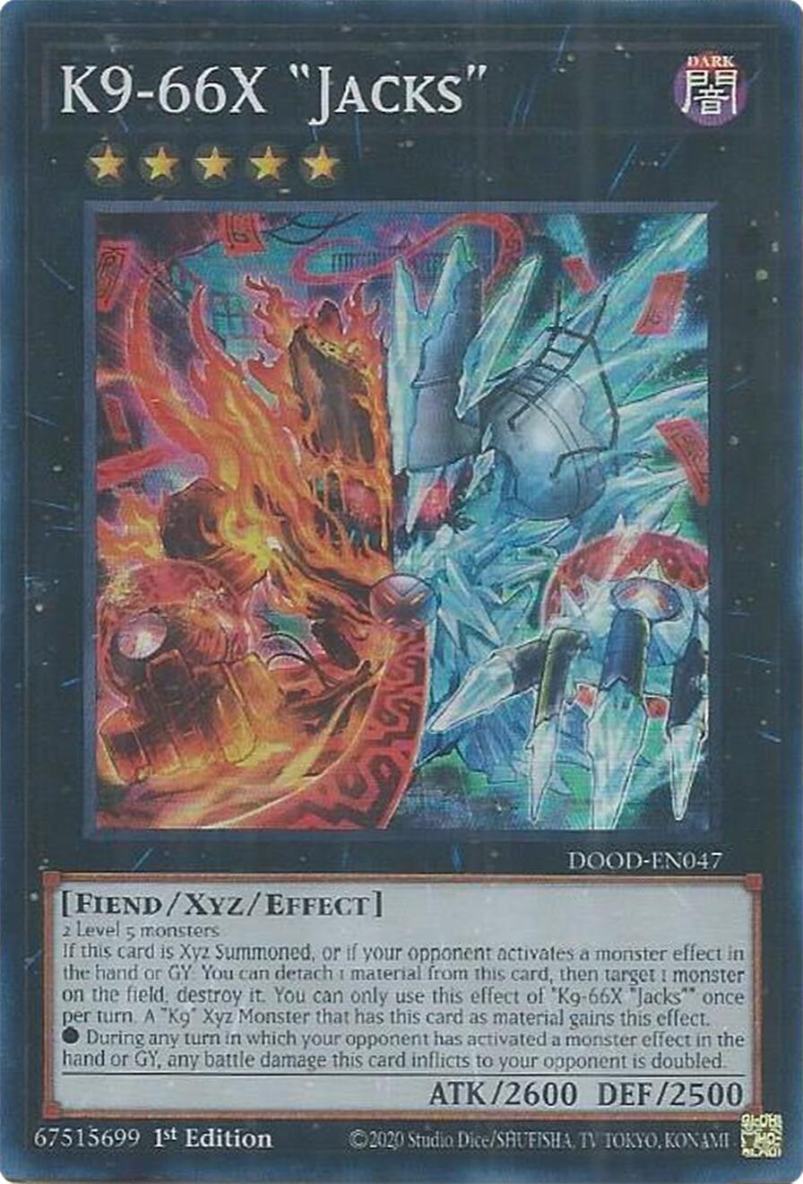 K9-66X "Jacks" [DOOD-EN047] Super Rare | Exor Games Truro