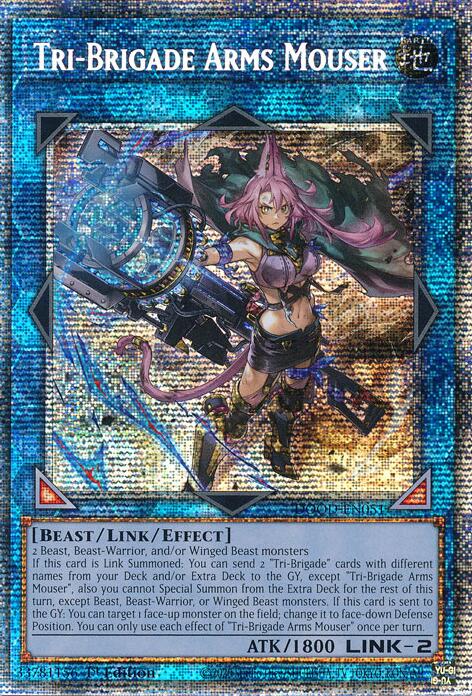 Tri-Brigade Arms Mouser (Starlight Rare) [DOOD-EN051] Starlight Rare | Exor Games Truro